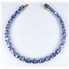 Image 1 : Beautiful AAA Quality Tanzanite Bracelet.