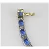 Image 2 : Beautiful AAA Quality Tanzanite Bracelet.