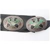 Image 2 : Sterling Silver Thunderbird Concho Belt.