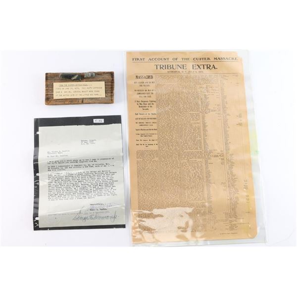 Fired Lead Bullet From Custer Battlefield