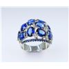 Image 4 : Madagascar Sapphire & Diamond Ring.