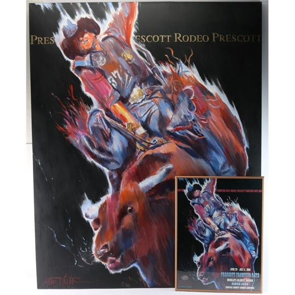 Original Oil on Canvas & Framed Print.