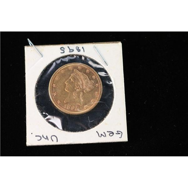 1895 Liberty Head $10 Gold Piece