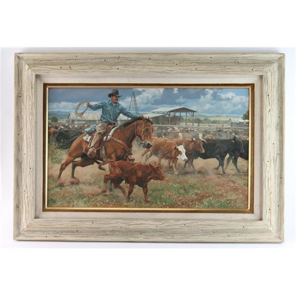 Mark Swanson Original Oil on Canvas.