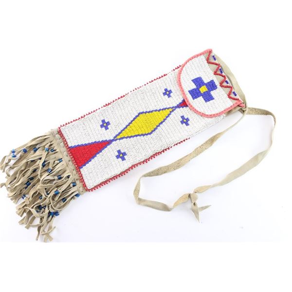 Arapaho Beaded Pipe Bag.