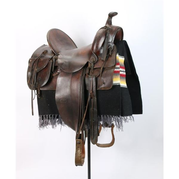 R. T. Frazier High Back Saddle.