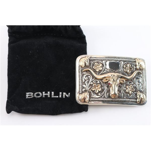 Stunning Bohlin "Steer Head" Buckle.