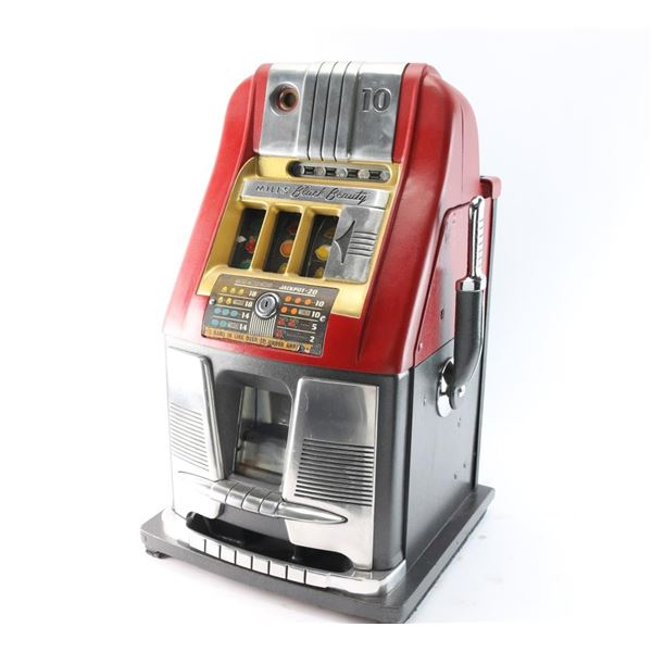 Mills 10 Cent Black Beauty Slot Machine.