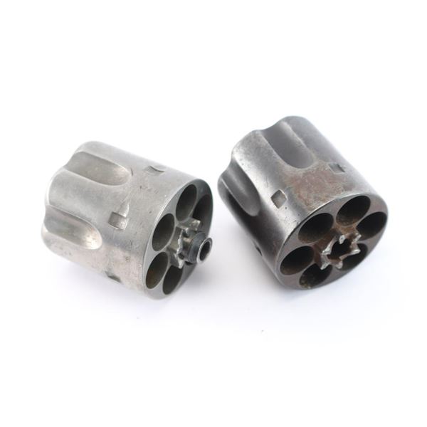 Lot of 2 Colt .45 Cal Blackpowder Cylinders