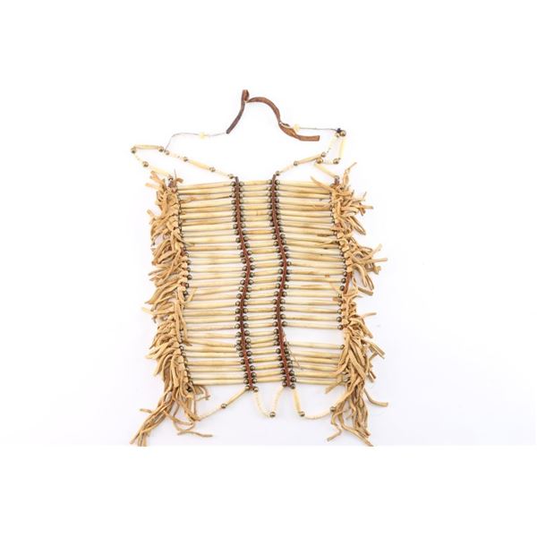 Bone Beaded Breast Plate.
