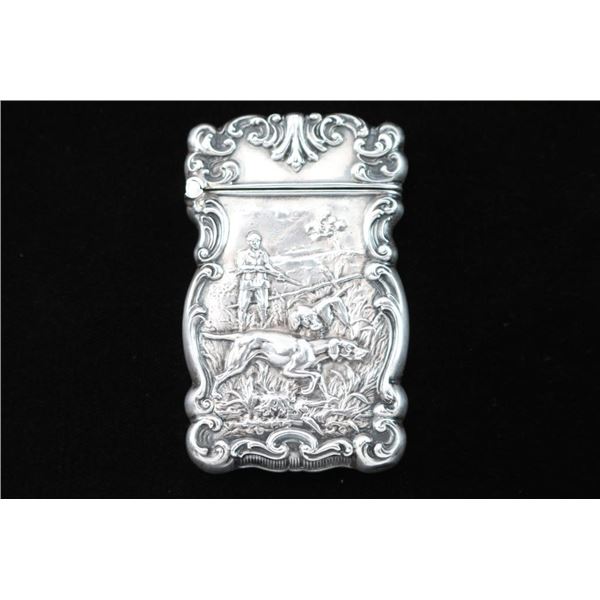 Sterling Silver Match Case