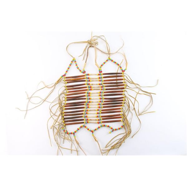 Contemporary Beaded Breast Plate.