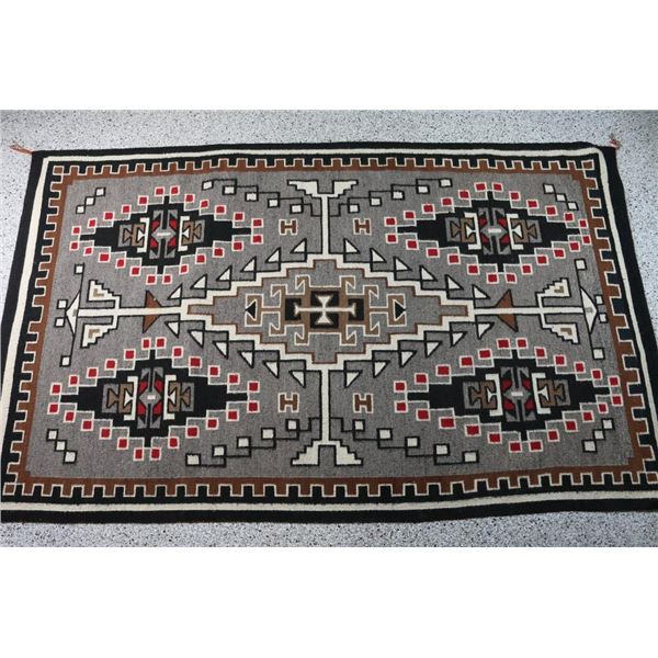 Large Navajo Rug.