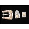 Image 1 : Gold & Silver  Bohlin Buckle Set.