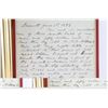 Image 2 : Antique Historical Letter dated  June 1876
