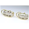 Image 3 : Brilliant Designer Style Diamond Earrings.