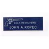 Image 2 : John Kopec's Name Badge & Price Plaque