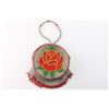 Image 2 : Round Floral Beaded Bag.