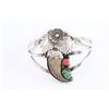 Image 1 : Navajo Bear Claw & Sterling Cuff.