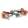 Image 6 : Pair of Spurs n' Stirrups in Display Case.