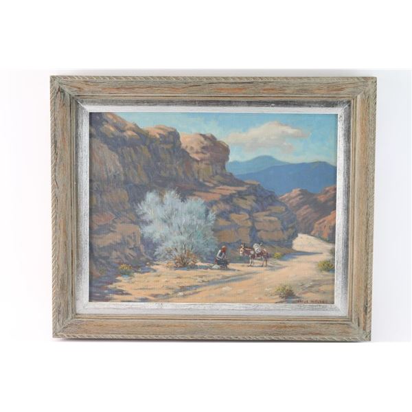 Original Oil on Board.