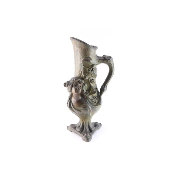 Antique Art Nouveau Bronze Sculpture.