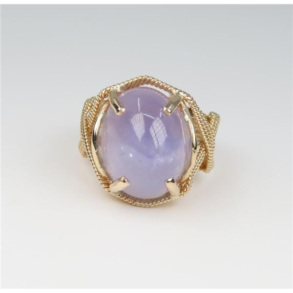 Color Change Blue Star Sapphire Ring.