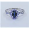 Image 1 : Fine Cats Eye Alexandrite & Diamond Ring.
