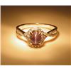 Image 3 : Fine Cats Eye Alexandrite & Diamond Ring.