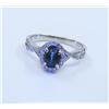 Image 4 : Fine Cats Eye Alexandrite & Diamond Ring.