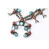 Image 2 : Navajo Coral & turquoise Squash Blossom