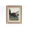 Image 1 : Original Oil on Board of Locomotive.