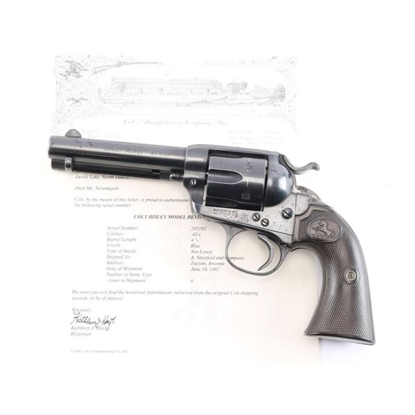 Colt Bisley 'AZ Territory Shipped' .45 LC #295102