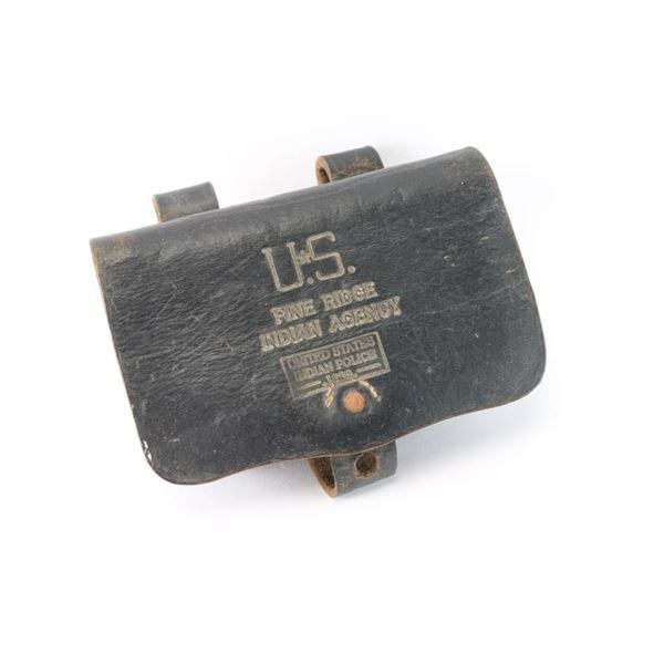 US Pine Ridge Indian Agency Cartridge Pouch.