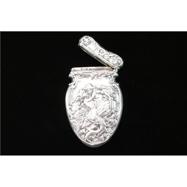 Sterling Silver Match Case