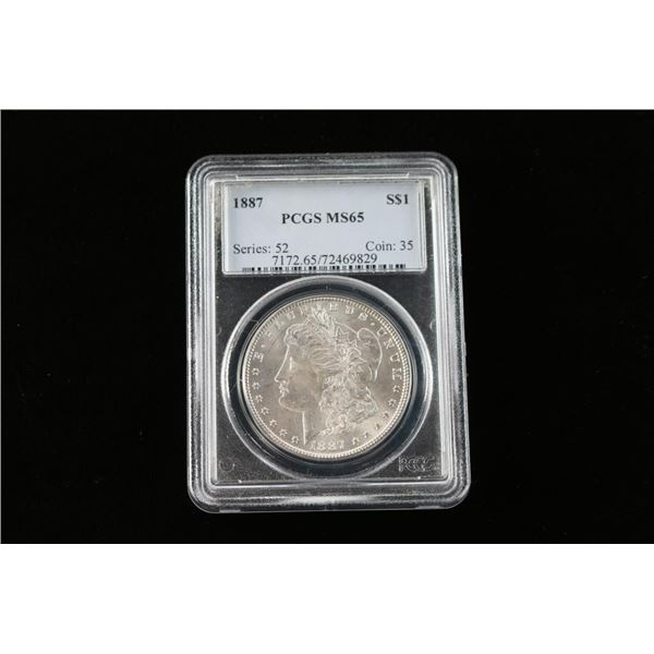 1887 Morgan Silver Dollar