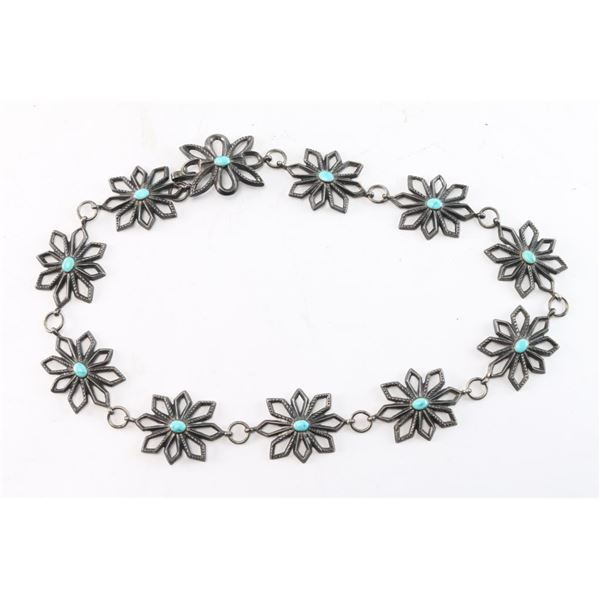 Old Pawn Floral Concho Belt