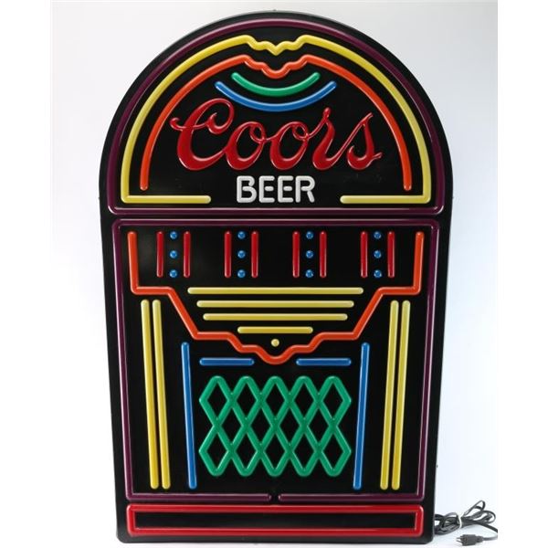 Coors Beer Sign