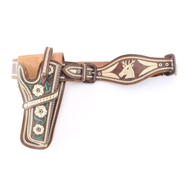 Mexican Pitiado Holster Rig