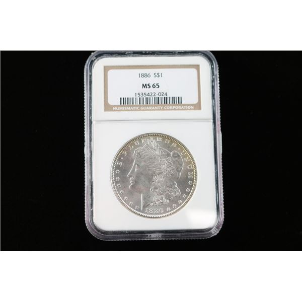 1886 Morgan Silver Dollar