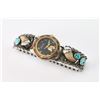 Image 2 : Men's Bear Claw & Turquoise Watch.