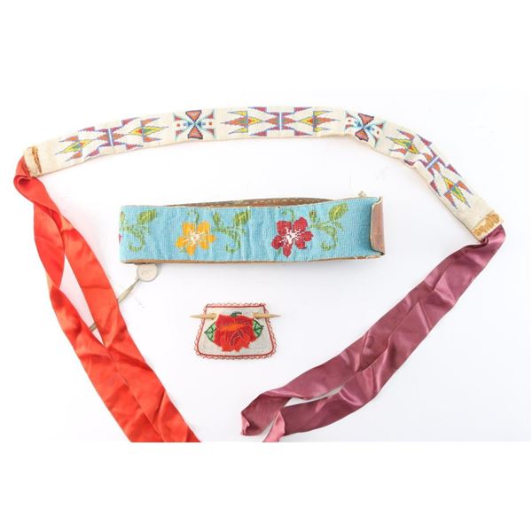 Lot of 3 Beadwork Items.