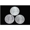 Image 3 : Lot of 3 Morgan Silver Dollars