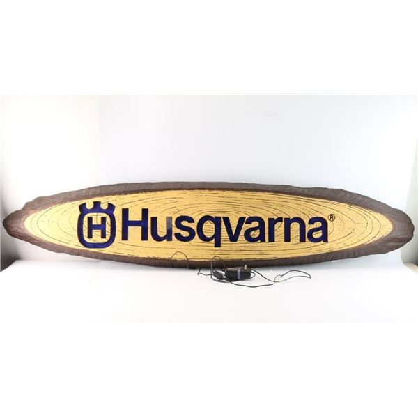 Large Husqvarna Sign
