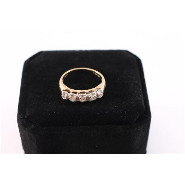 Five Stone Diamond Ring.