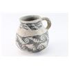 Image 3 : Anasazi Black & White Handled Jar.