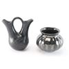 Image 1 : Lot of 2 Santa Clara Blackwear Pots.