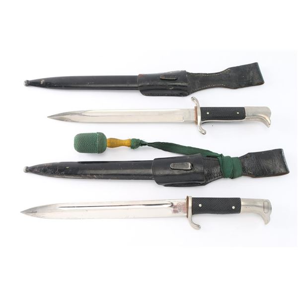 Lot of Two Third Reich Dress Bayonets.