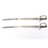 Image 1 : Matched Pair of British Customs Cutlasses.