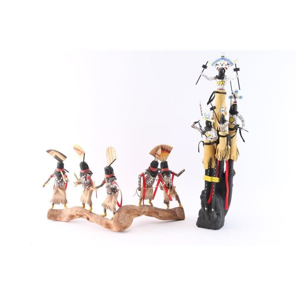 Lot of 2 Kachina
